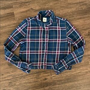 Vans Plaid cropped top